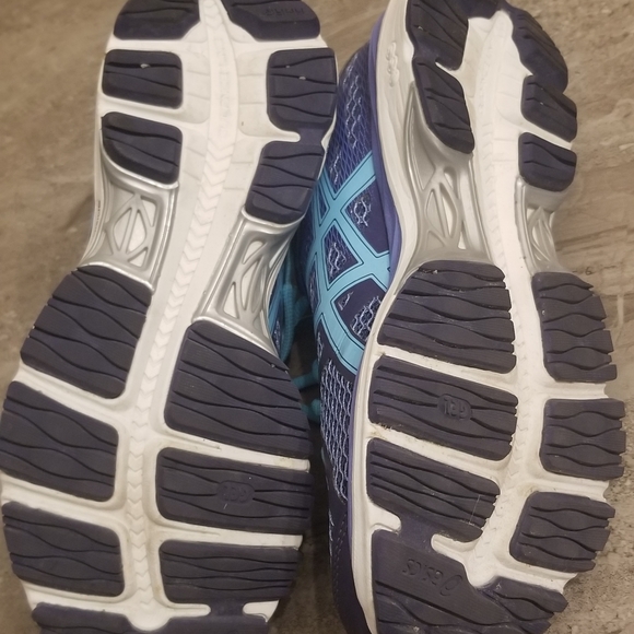 Asics blue women's shoes size 7.5 US - Picture 3 of 13